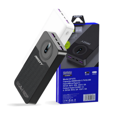 Power Bank ANSTY AP075 de 20.000 mAh